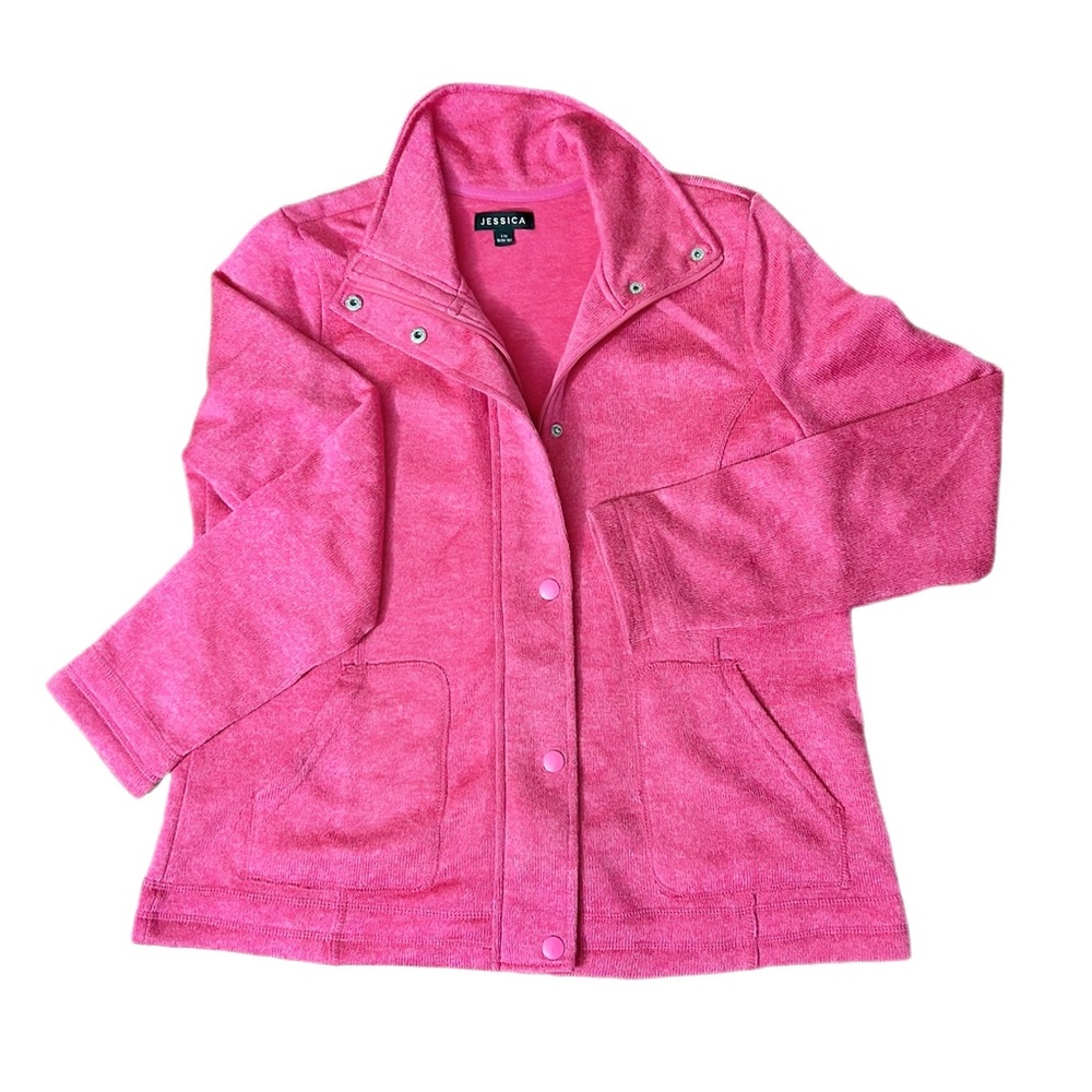 🇨🇦XL 14-16 Fuchsia Pink Jessica Sweater